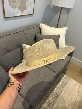 Lack of Color wool wide brim hat